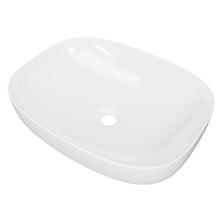 Lorenzo 505mm Ceramic Semi-Inset Basin